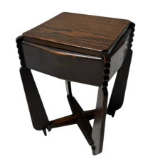 Art Deco Amsterdamse School Side Table by Architect Christiaan Bartels, 1920s